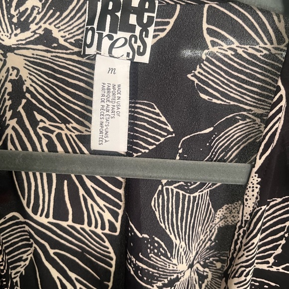 Free press kimono top duster beach cover up size medium but fits one size all - Picture 5 of 15